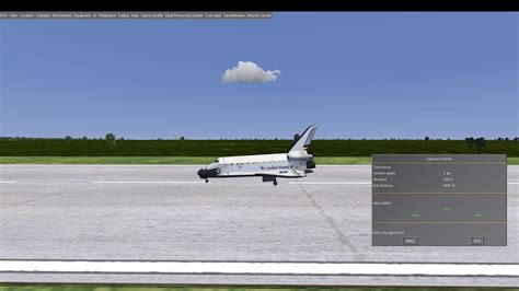 Flightgear Space Shuttle Landing Tutorial Youtube