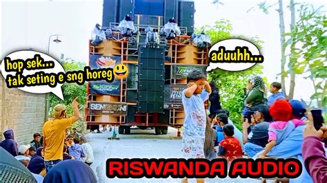 RISWANDA AUDIO Cek Soundpersiapan Karnaval Jogoroto Jombang YouTube