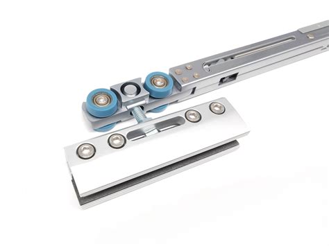 Solid Aluminum Top Hung Sliding Glass Door Roller Soft Close Shower Box