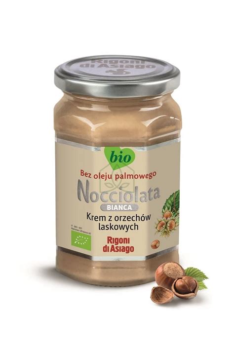 Krem Z Orzech W Laskowych Bia Y Bezglutenowy Bio G Nocciolata