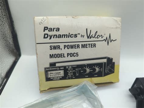 Para Dynamics Pdc Swr Cb Power Meter Matcher Nice Physical Condition