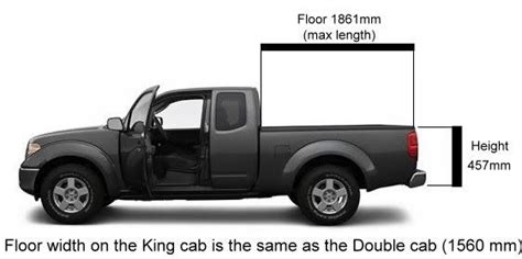 Dimensions For D40 Double And King Cab Nissan Nissan