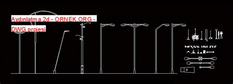 Ayd Nlatma D Dwg Projesi Autocad Projeler