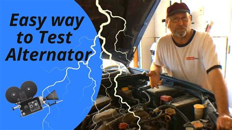 Easy Way To Test Alternator Youtube