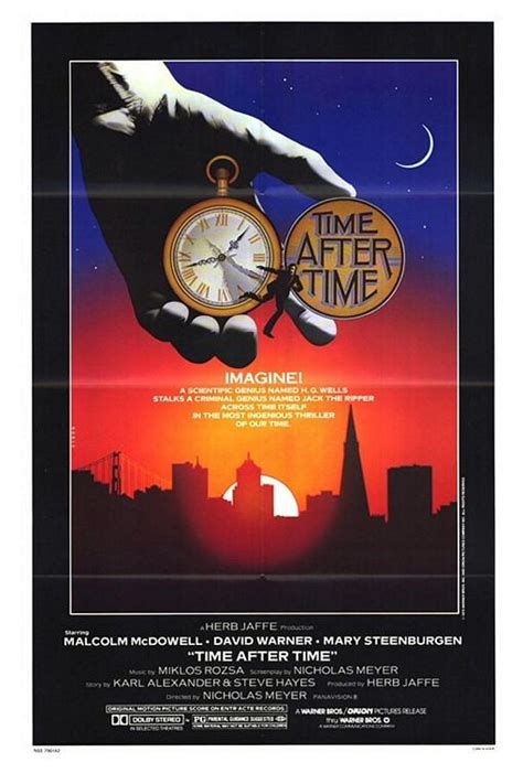 TIME AFTER TIME | Rare Film Posters