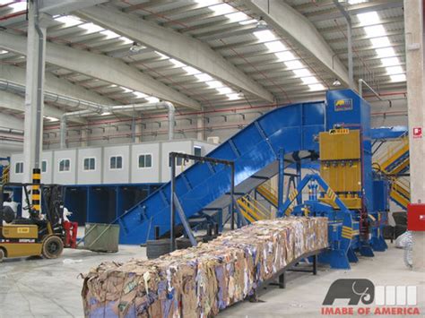 IMABE SINGLE RAM BALER H 60 1000 Techonology For Solid Waste