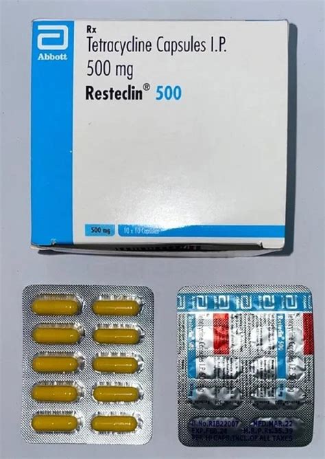 Tetracycline Capsules 500mg At Rs 35strip Tetracycline In Surat Id