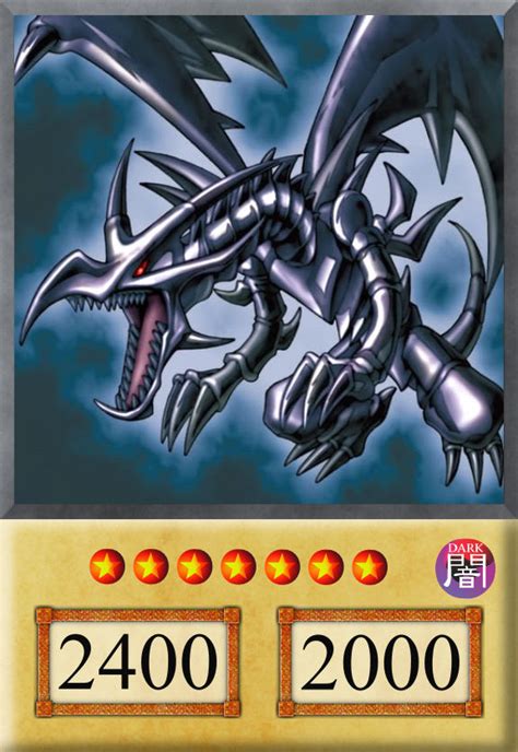 Yu Gi Oh Anime Card Red Eyes Black Dragon By Jtx1213 On Deviantart