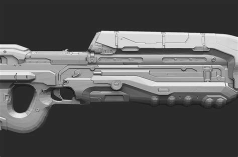 Assault Rifle Halo 2 STL Digital Model 3D Print Cosplay - Etsy