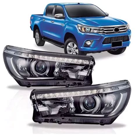 Farol Toyota Hilux Srx Led Novo Parcelamento