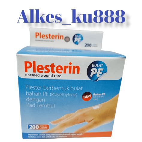 Jual Plesterin Onemed Plester Berbentuk Bulat Strips Lembar