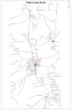 The Official Website of Platte County, Wyoming - City/County Road Maps