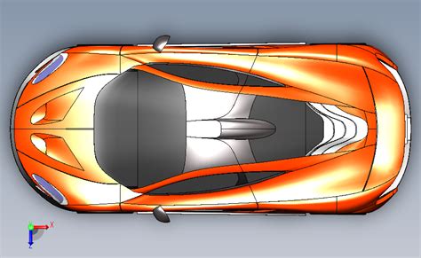 迈凯轮跑车模型solidworks 2013模型图纸下载 懒石网