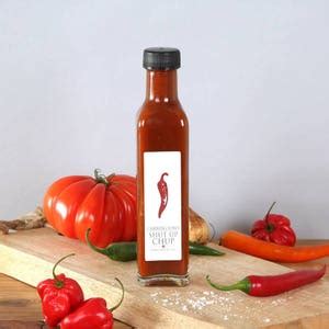 Chilli Sauce Gift Set Mild To Hot 250ml Chilli Gift For Him Chilli Lovers Gift Set Gift For