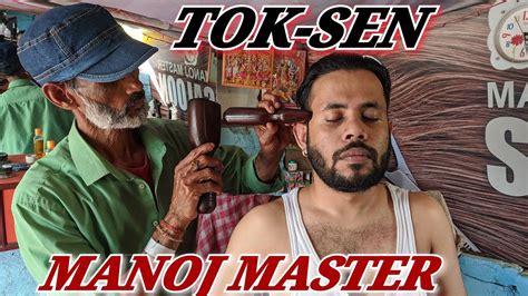 Manoj Master💈tok Sen Head Massage With Insane Neck Crack💈master Asmr💈