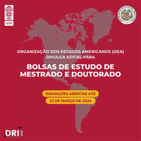 Organização dos Estados Americanos OEA divulga edital para bolsas de