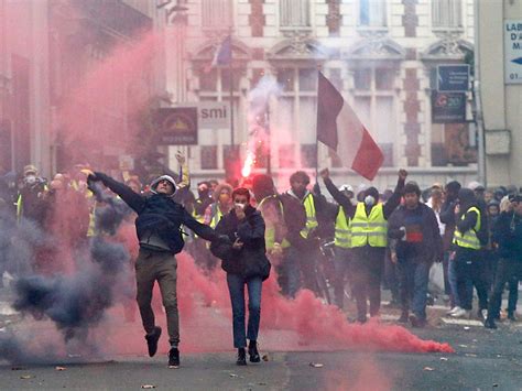 Krawalle Bei Gelbwesten Demos In Frankreich Und Belgien SWI Swissinfo Ch