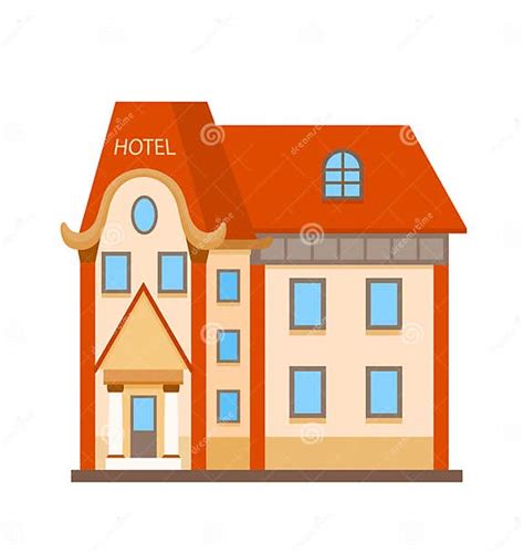 Icono Plano Del Hotel Stock De Ilustración Ilustración De Urbano 87692464