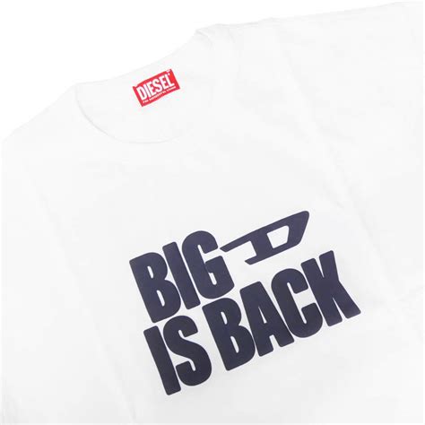 【楽天市場】diesel ディーゼル メンズ クルーネックtシャツ A12118 0nfae T Boxt Back ホワイト：bivlabo