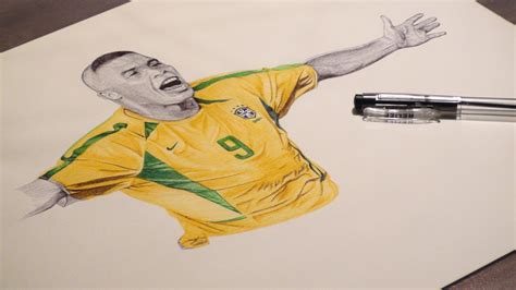 Ronaldo (R9) Pen Drawing on Behance