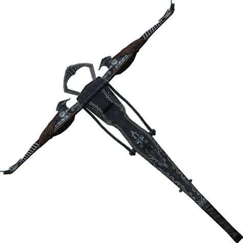 File SR Icon Weapon Ebony Crossbow Png The Unofficial Elder Scrolls