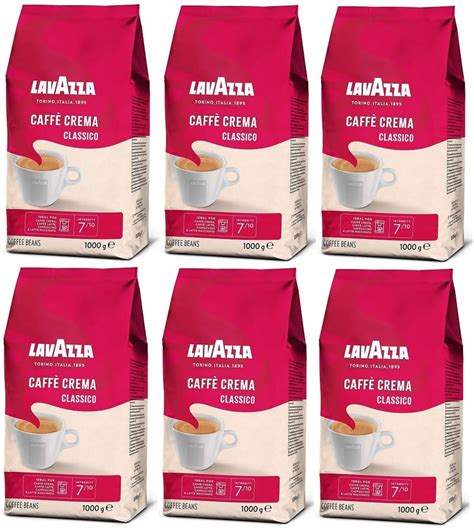 6x Kawa Ziarnista Lavazza Caffe Crema Classico 1kg 12812466999 Allegro Pl