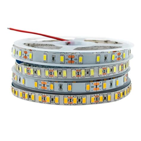 12V 5m 5630 5730 LED Strip Light IP20 IP65 Waterproof Warm Cold White