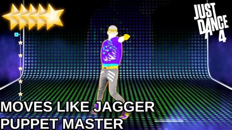 Just Dance 4 Moves Like Jagger Puppet Master Mode YouTube