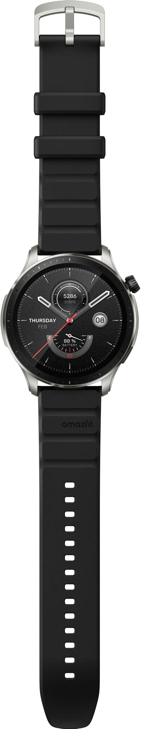 Customer Reviews Amazfit Gtr Smartwatch Mm Aluminum Alloy Black