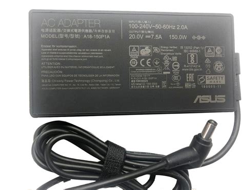 20v 75a 150w Ac Adapter Charger For Asus Rog Strix G G531 Gl531gt Xs53 60mm Ebay