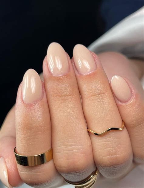 25 Cute Nude Almond Nails To Try Now Fashion And Finger Tips