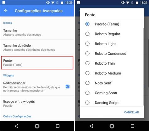 3 métodos para você trocar a fonte do seu celular Android Olhar