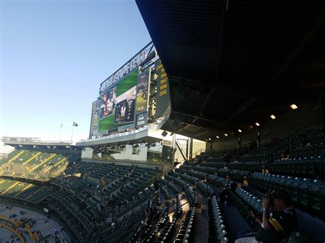 lambeau field seating  packers games rateyourseatscom