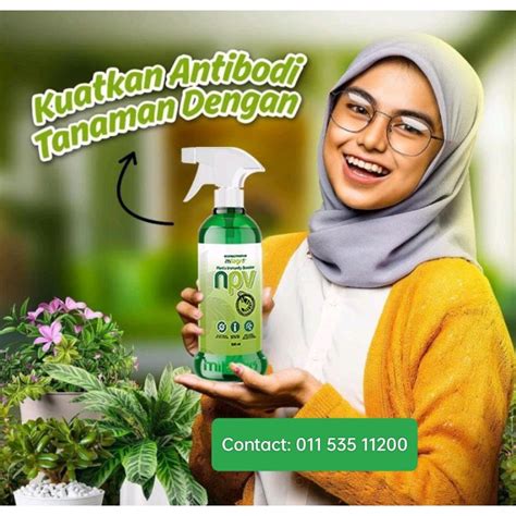 Kuatkan Imunisasi Tanaman Milagro NPV Natural Plant Vaccine