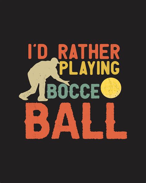 Bocce ball t-shirt design, Bocce typography t-shirt design 23522177 ...