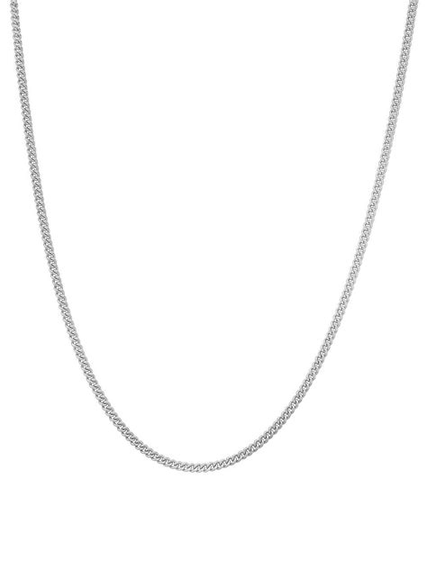 Tane Mexico Fabiana Chain Necklace Silver Editorialist