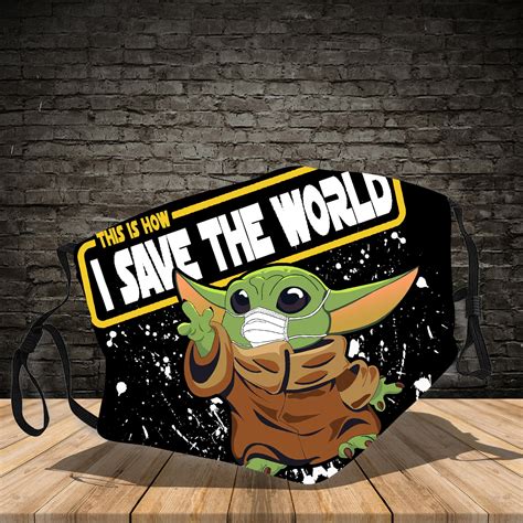 Baby Yoda - This Is How I Save The World Cloth Face Mask