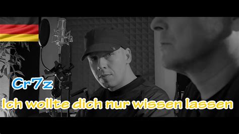 GERMAN REACTS TO Cr7z Ich Wollte Dich Nur Wissen Lassen YouTube