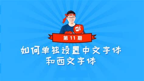 Word怎么分别设置或单独设置中文字体和西文字体 百度经验