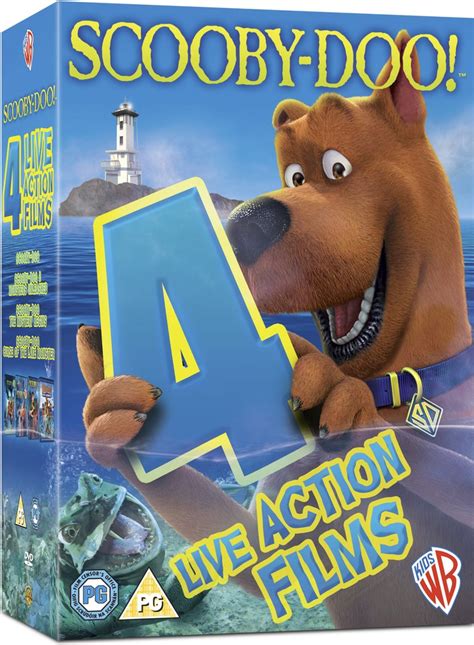 Scooby-Doo: Live Action Quad DVD | Zavvi