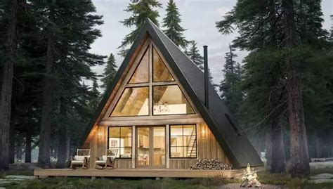 A Frame House Plans | A-Frame House Plans w/PDF