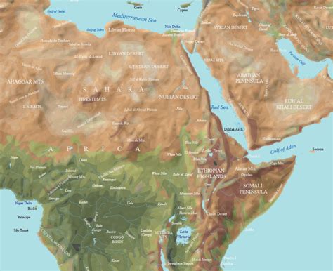 Horn of Africa Map Collection - GIS Geography