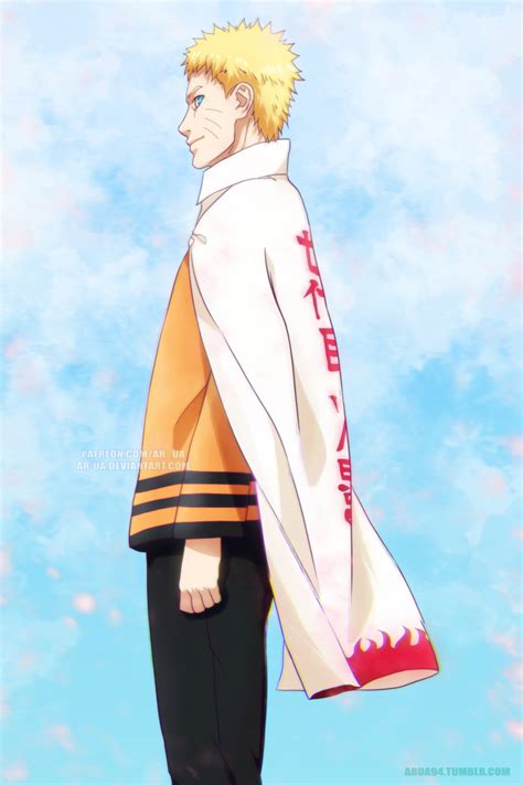 Uzumaki Naruto - Hokage by AR-UA on DeviantArt