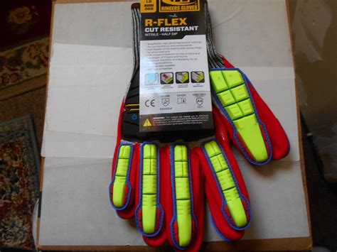 Buy Ringers Gloves 065 R Impact Nitrile Light Duty Impact Glove Cut