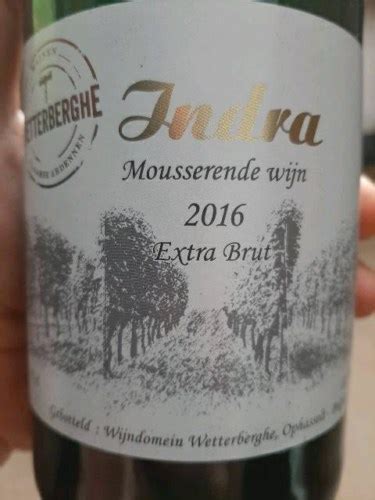 Wijndomein Wetterberghe Indra Extra Brut Vivino Australia