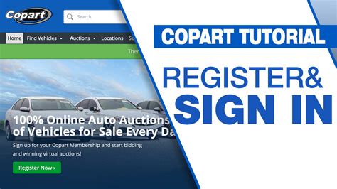 Online Auction Copart Video Tutorials