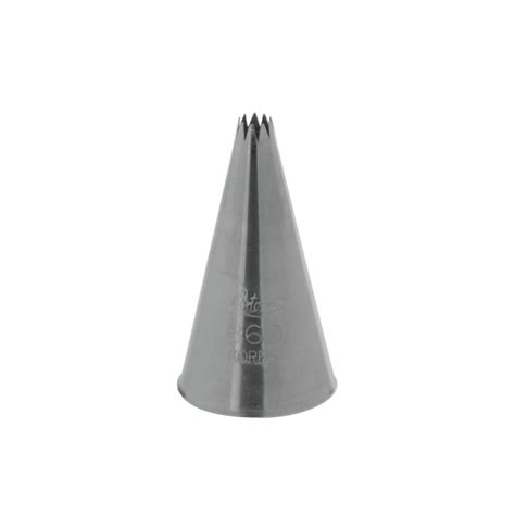 Ateco Steel Medium Closed Star Pastry Tip