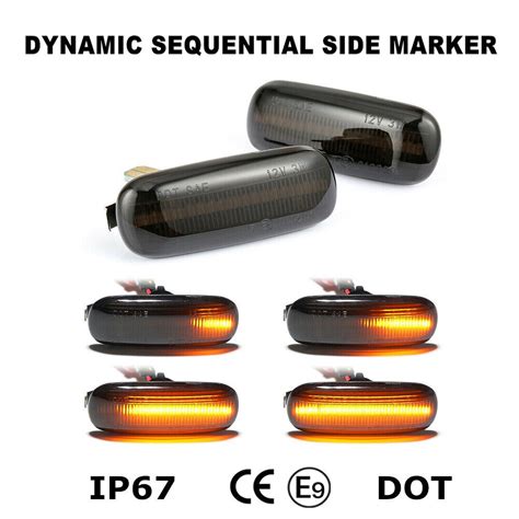 Sequential Led Side Marker Blinker Signal Light For Audi A S P A A