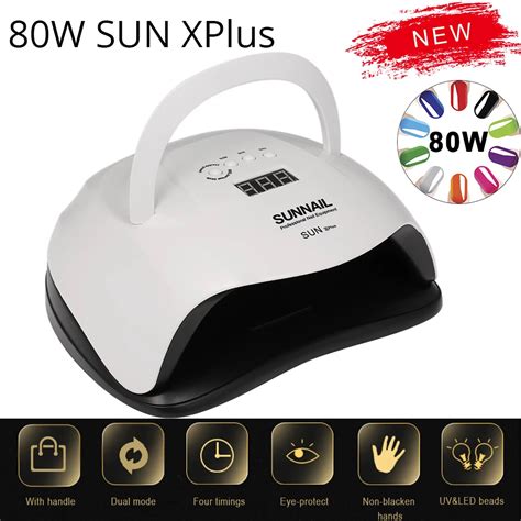 W Sun X Plus Uv Lamp Led Nail Lamp Professional Sunlight Nail Gel