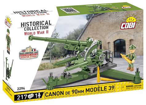 COBI 2294 Kanon De 90mm Model 1939 Altoys Webshop